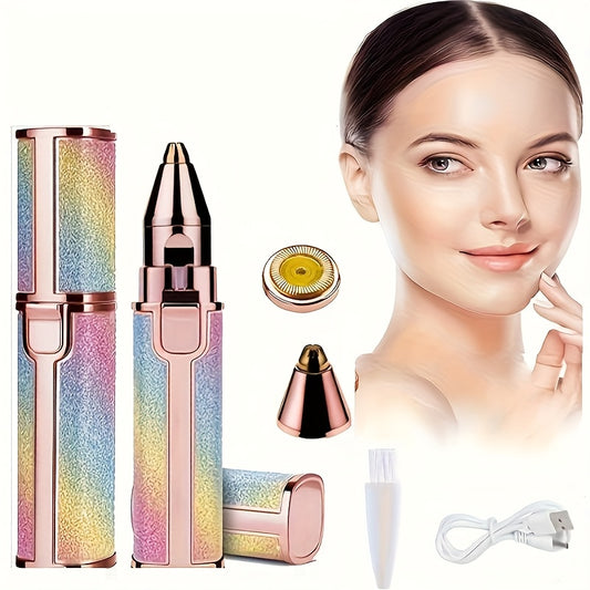 2-in-1  Facial & Eyebrow Trimmer for Women