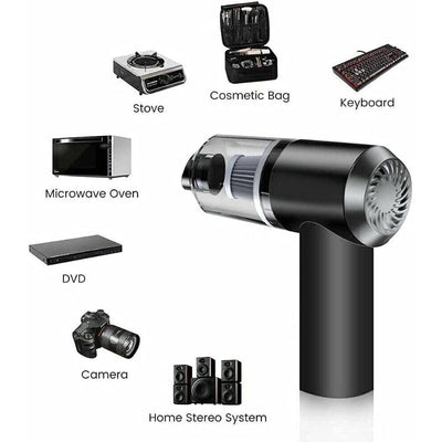 Portable 3 in 1 Mini Vacuum Car Cleaner